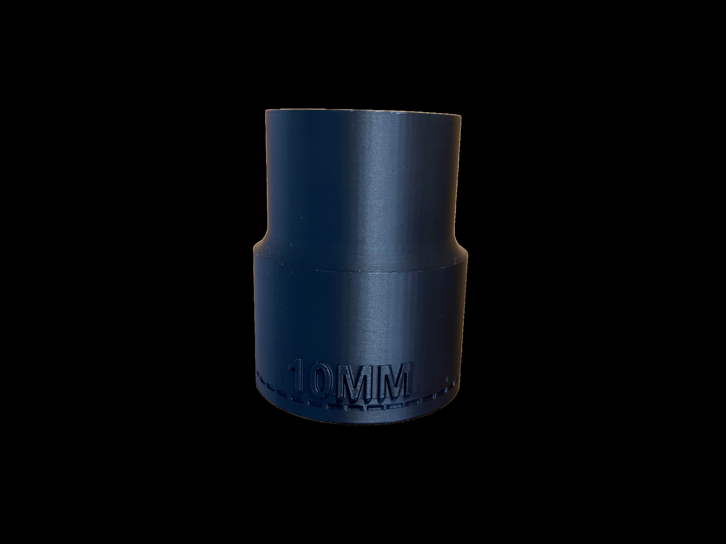 BLACK 10MM SOCKET DESIGN PEN DESK ORGANIZER