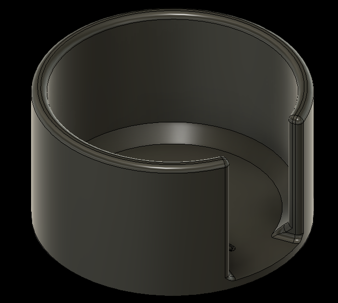 3-d designed and printed belt holder