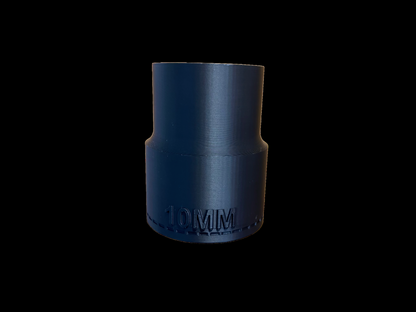 BLACK 10MM SOCKET DESIGN PEN DESK ORGANIZER
