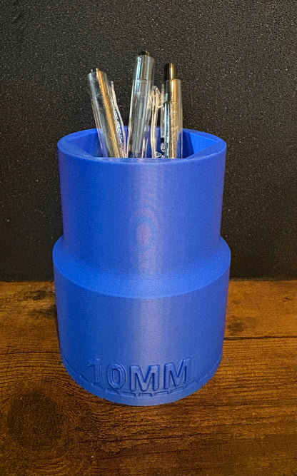 Giant Novelty 10mm Socket Pen Holder Desk Organizer