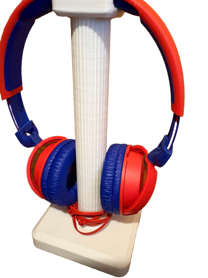 3-D PRINTED AND DESIGNED HEAD PHONE STAND JN3DPRINTS.COM