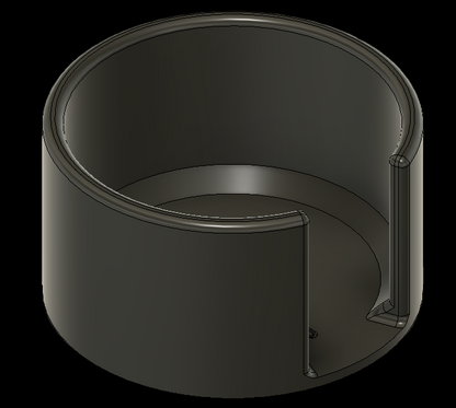 3-d designed and printed belt holder
