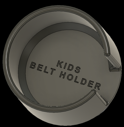 3-d printed belt holder