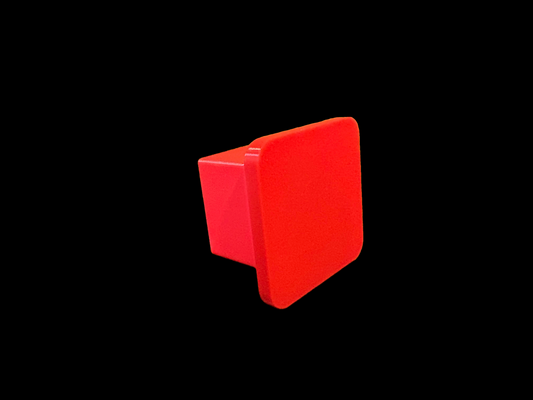 red truck hitch cover